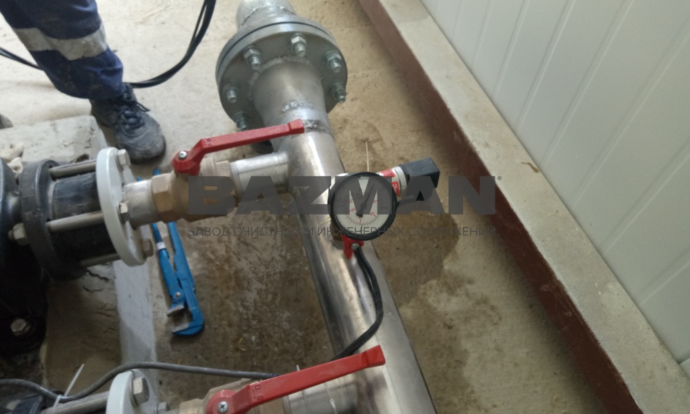 Станция повышения давления (СПД) Объект ЗАО Платнировская