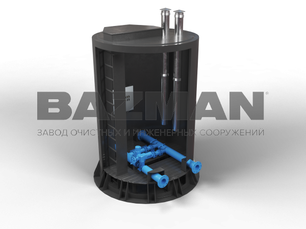 В полипропиленовом корпусе